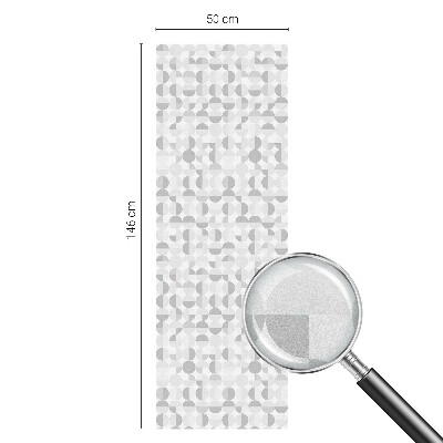 Dekoratív üvegfólia ablakra Geometriai minták