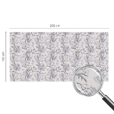 Színes mintás ablakfólia Levelek és pillangók