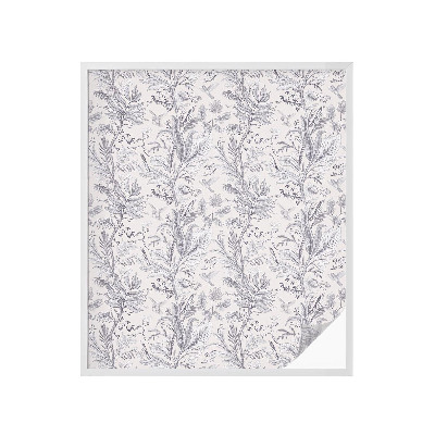 Színes mintás ablakfólia Levelek és pillangók