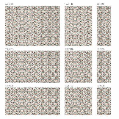 Dekoratív üvegfólia ablakra Rókalevelek