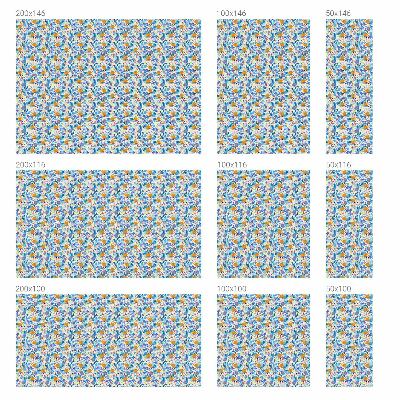 Színes mintás ablakfólia Növényi motívum