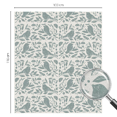 Öntapadós belátásgátló fólia Madár motívum