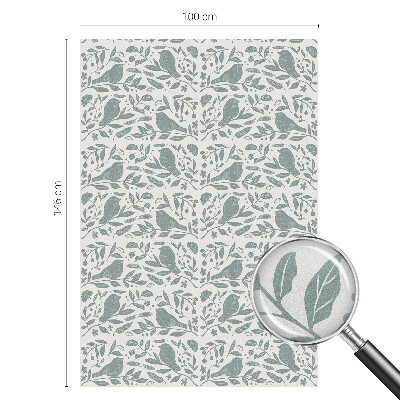 Öntapadós belátásgátló fólia Madár motívum