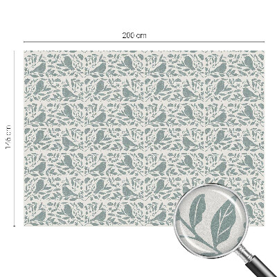 Öntapadós belátásgátló fólia Madár motívum