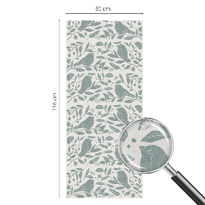 Öntapadós belátásgátló fólia Madár motívum