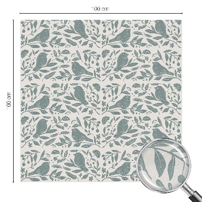 Öntapadós belátásgátló fólia Madár motívum