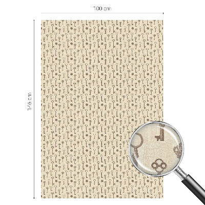 Öntapadós belátásgátló fólia Titokzatos kulcsok