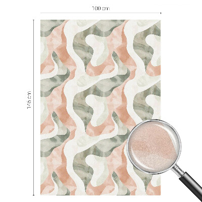 Öntapadós belátásgátló fólia Színes hullámok