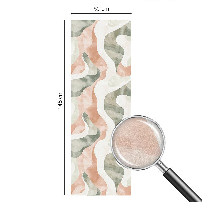 Öntapadós belátásgátló fólia Színes hullámok