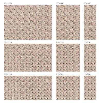 Dekoratív üvegfólia ablakra Erdőminta