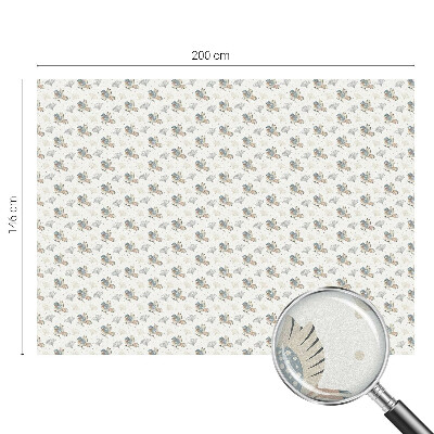 Dekoratív üvegfólia ablakra Madarak mintája