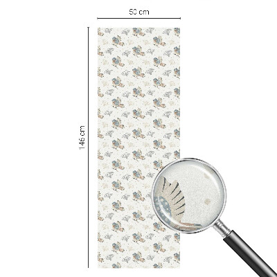 Dekoratív üvegfólia ablakra Madarak mintája