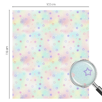 Színes mintás ablakfólia Szivárvány minták