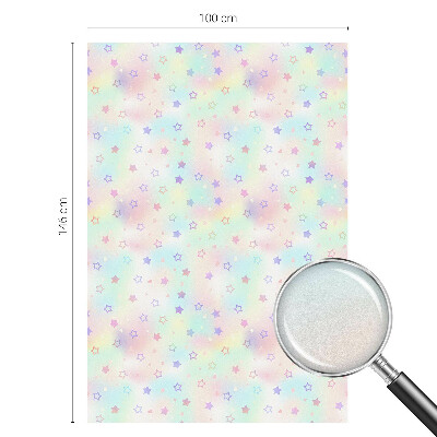 Színes mintás ablakfólia Szivárvány minták