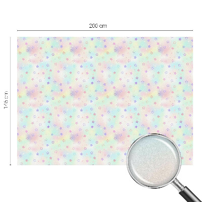 Színes mintás ablakfólia Szivárvány minták