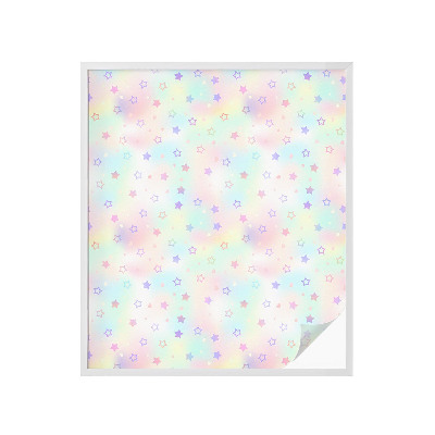 Színes mintás ablakfólia Szivárvány minták