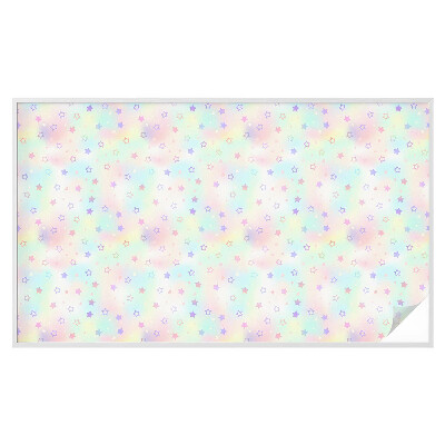 Színes mintás ablakfólia Szivárvány minták