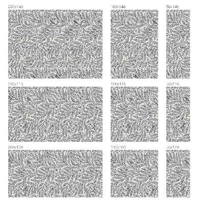 Öntapadós üvegfólia vitrázs mintával Levélcseppek