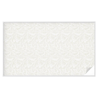 Öntapadós ablakfólia ólomüveg mintával Leveles elegancia