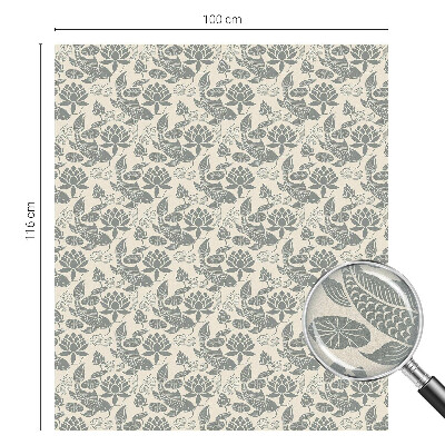 Öntapadós belátásgátló fólia Keleti minta