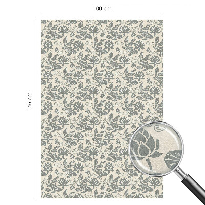 Öntapadós belátásgátló fólia Keleti minta