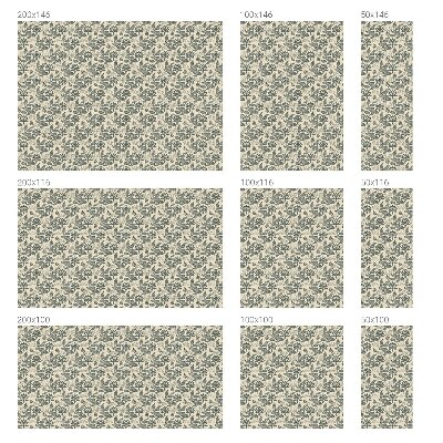 Öntapadós belátásgátló fólia Keleti minta