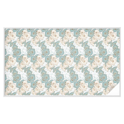 Színes mintás ablakfólia Finom virágok