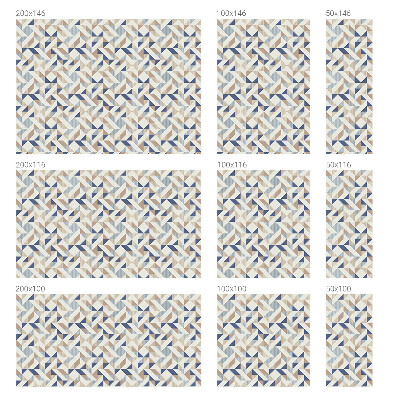 Dekoratív üvegfólia ablakra Geometriai minták