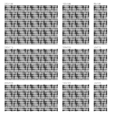 Színes mintás ablakfólia Grafikus rács