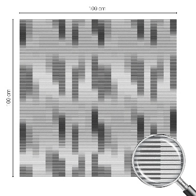 Színes mintás ablakfólia Grafikus rács