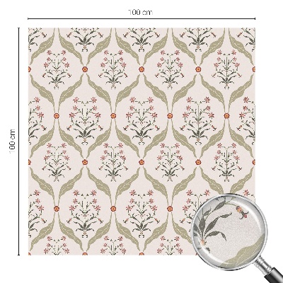 Öntapadós belátásgátló fólia Virágminta