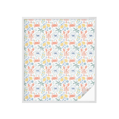 Dekoratív üvegfólia ablakra Tengerészeti motívumok