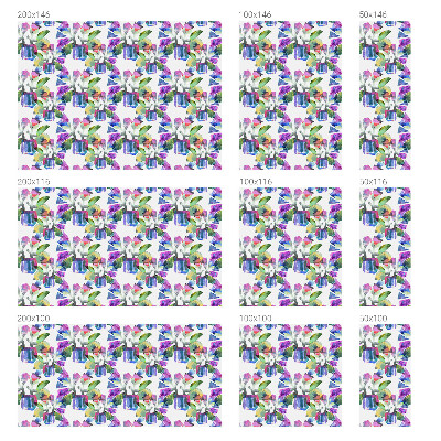 Öntapadós ablakfólia ólomüveg mintával Színes absztrakció