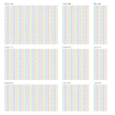 Öntapadós belátásgátló fólia Szivárvány vonalak