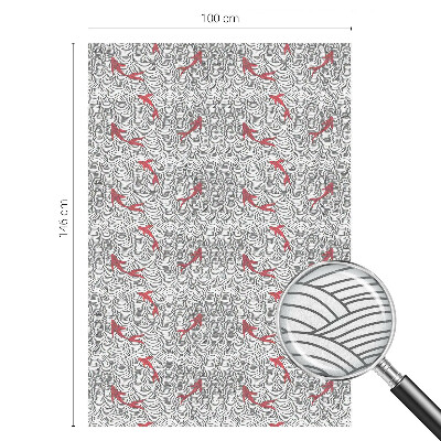 Öntapadós belátásgátló fólia Hullámos minta