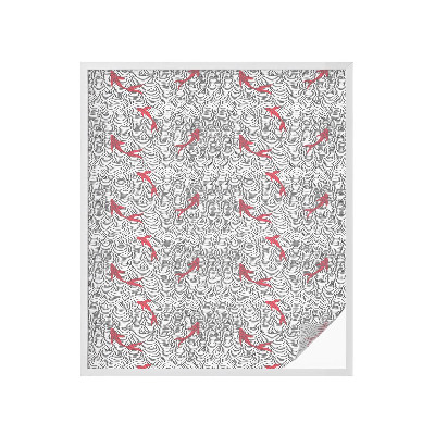 Öntapadós belátásgátló fólia Hullámos minta