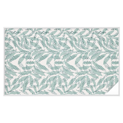 Színes mintás ablakfólia Zöld levelek