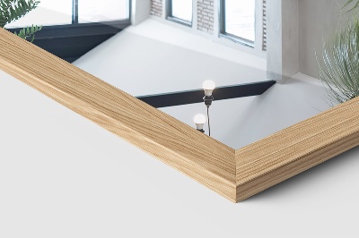 Álló tükör tölgyfa kerettel 36x156 cm