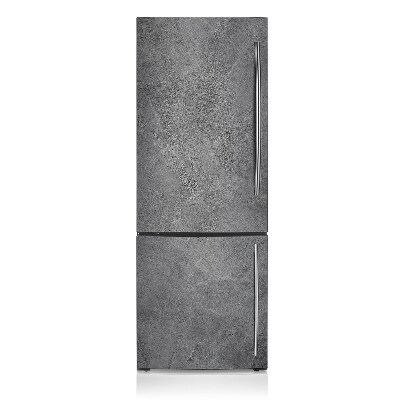 Hűtőszekrény matrica Szürke beton téma
