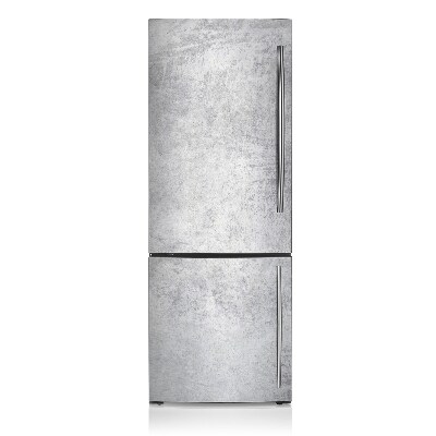 Hűtőszekrény matrica Fehér texturált beton
