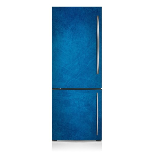 Hűtőszekrény matrica Kék háttér
