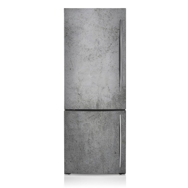 Hűtőszekrény matrica Szürke beton téma