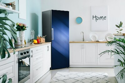 Hűtőszekrény matrica Kék absztrakció