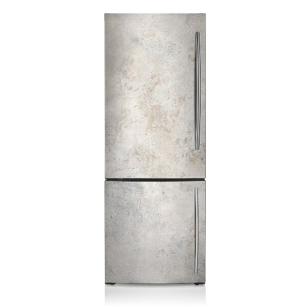 Hűtőszekrény matrica Fehér beton