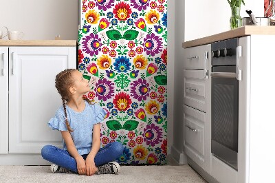 Hűtőmágnes dekor matrica Régi lengyel minta