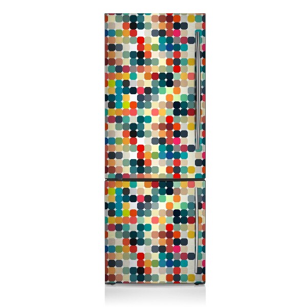 Hűtőmágnes dekor matrica Geometriai mintázat
