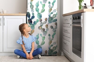 Mágneses hűtőmatrica Kaktusz