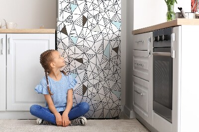 Mágneses hűtőmatrica Geometriai mintázat