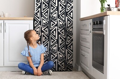 Hűtőszekrény matrica Geometriai mintázat