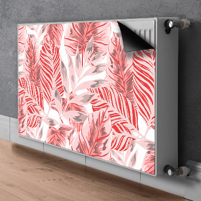 Mágneses radiátor takaró Rózsaszín dzsungel